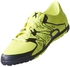 Adidas X 15.3 Tf Junior Turf Football Shoes for Boys - 31 EU, Yellow/Black