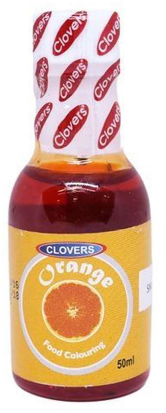 Clovers Food Colour Orange 50ml