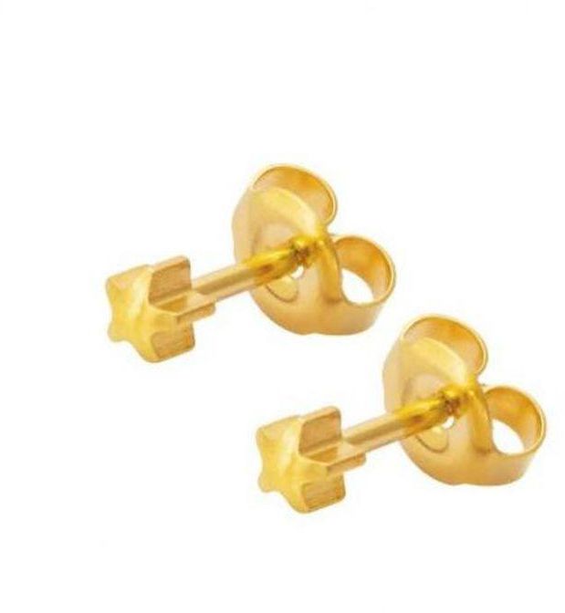 Caflon Gold Plated Studs Allergy Free Piecing Earrings