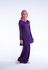 Motherchild Tun Teja Buttoned Kurung Kids Dress - 5 Sizes (Purple)