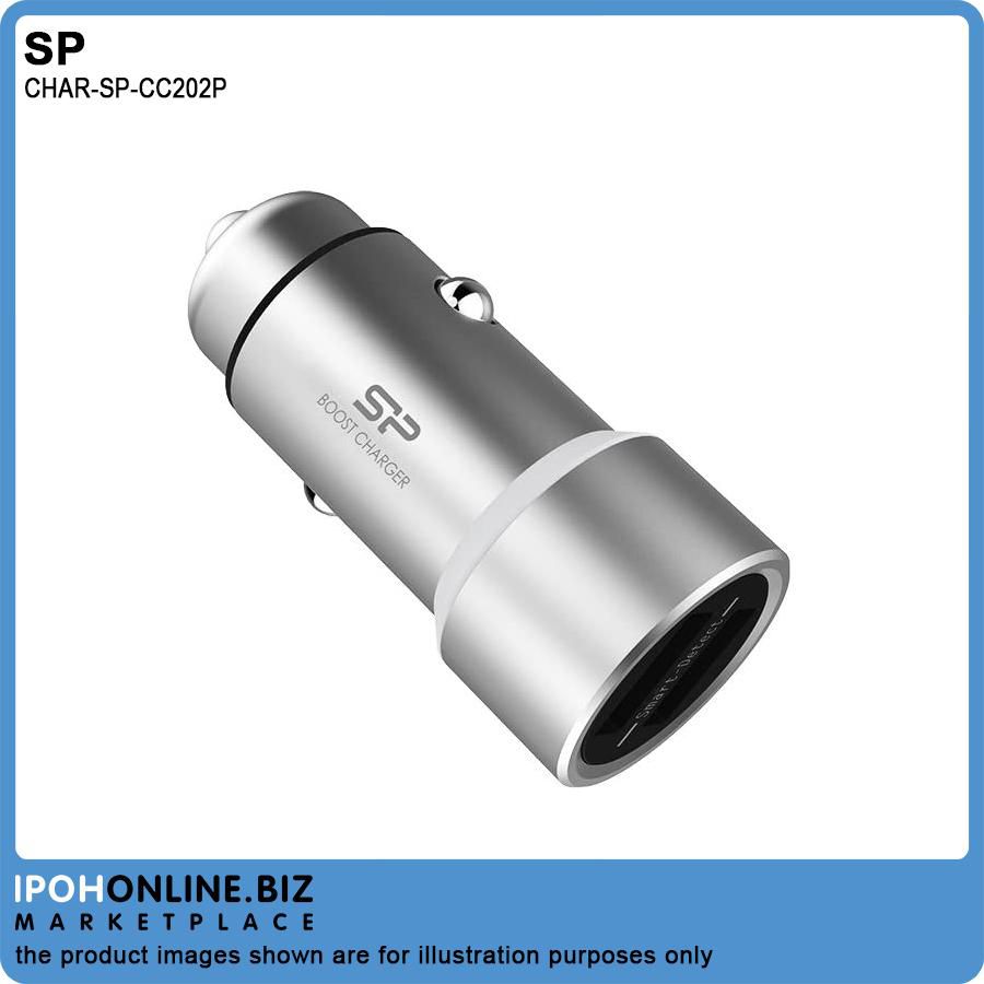 Silicon Power Boost Charger CC202P 3.6A Output Dual Port USB Car Charger