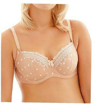 Cleo Lacy Non-Padded Balconnet Bra - Nude price from jumia in