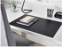SKRUTT Desk pad - black 65x45 cm