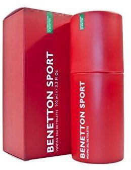 Benetton Sport Eau De Toilette For Women, Citrus, 100 ml