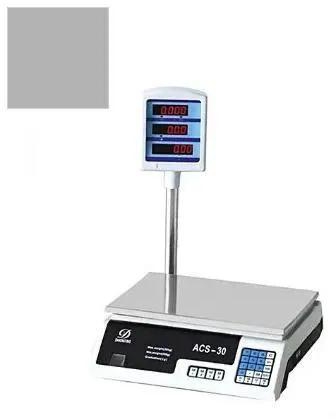 ACS Commercial ACS 30kg Electronic Price Computing Digital Weighing Scale with 1g Precision and Counting Feature