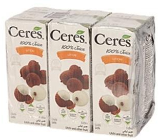 Ceres Litchi Juice - 6 x 200 ml