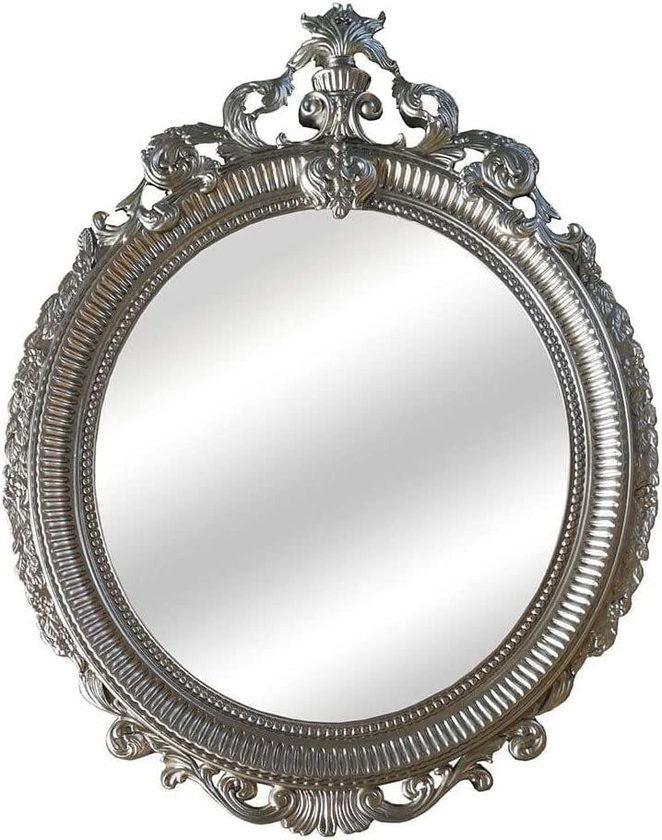 PAN Home Home Furnishings Ruthford Wall Mirror 60X90 cm- Silver