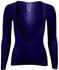 Silvy Set Of 2 Blouses For Women - Purple / White, Medium