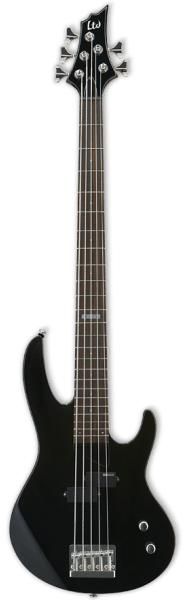 ESP LTD	B-15 KIT BLACK 5-string Bass Guitar with Gig Bag (Black)