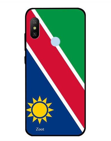 Protective Case Cover For Xiaomi Redmi Note 6 Pro Namibia Flag