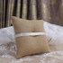 Brookside Lace Bow Ring Pillow Vintage European Style for Wedding Engagement Decoration Jute Ring Bearer Pillow Cushion