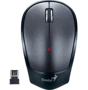 Genius 31030099101 Wireless mouse NX-6500 , Metallic Grey