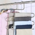 S-Shaped Trouser Hangers- Stainless Steel-4PC