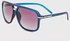 Nile Oversized Aviator Sunglasses - Navy