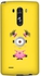 Stylizedd LG G3 Premium Slim Snap case cover Matte Finish - Girly Minion 1