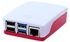 Raspberry Pi 4 case (Red/White)