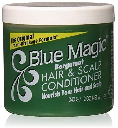 Blue Magic Conditioner, Hair & Scalp, Bergamot, 12 oz.