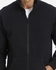 Basix Casual Zipped Sweatshirt - Black