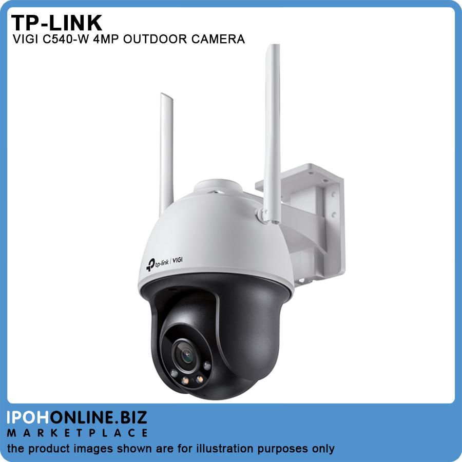 TP-Link VIGI C540-W 4MP 4MM Outdoor Full-Color WIFI Pan Tilt Network Camera