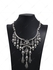 Gothic Retro Skull Hand Cross Pendant Necklace