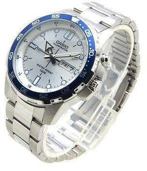 Casio MTD-1079D-7A1 Stainless Steel Watch - Silver