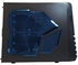 apevia ATX منتصف برج Gaming جراب لجوانب النوافذ ملونة مع ، مروحة LED (يمكن تركيبه حتى 6 للمشجعين) ، 2 X USB3.0 + 2 + 1 x علوي عالية الدقة ومنافذ الصوت ، باللون الأزرق x-pioneer-bl, Blue