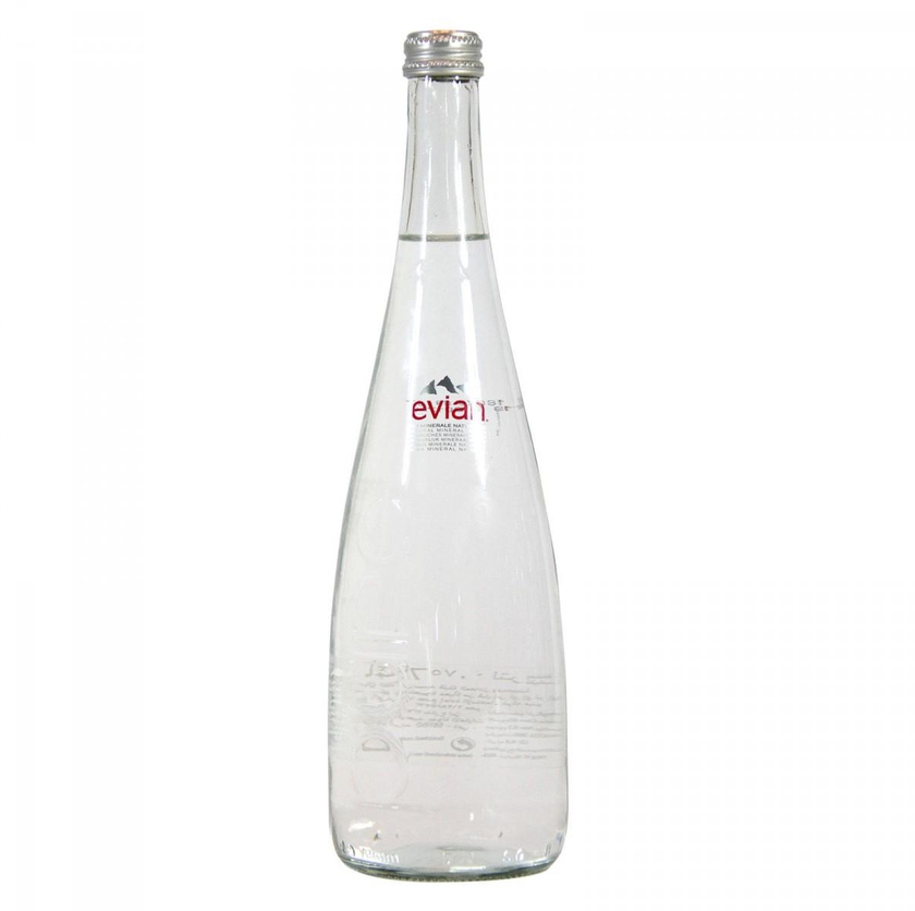 Evian Glass Mineral Water 0.75 Ltr