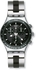 Swatch Two Tone Others Black dial Watch for Men's YCS410GX
