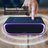 [Upgraded] DOSS SoundBox Pro Portable Wireless Bluetooth Speaker with 20W Stereo Sound, Active Extra Bass, Wireless Stereo Pairing, Multiple Colors Lights, Waterproof IPX5, 20 Hrs Battery Life -Blue