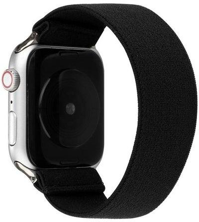 Ethnic Replacement Watchband For Apple Watch Series 1/2/3/4/5/6/7/SE 38/40/41mm Black
