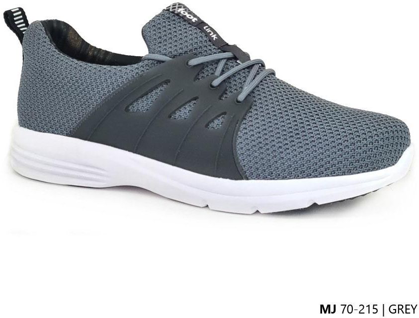 Footlinkonline D215 Model MJ 70-215 Men Sneakers - 7 Sizes (Grey)