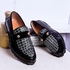 Depally Men BROGUE TIE Designers Shoe Black NEW DESIGN