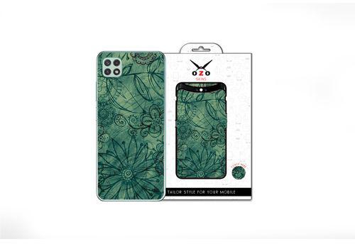 OZO Skins Tranquility Green Flower Sticker For Samsung Galaxy A22