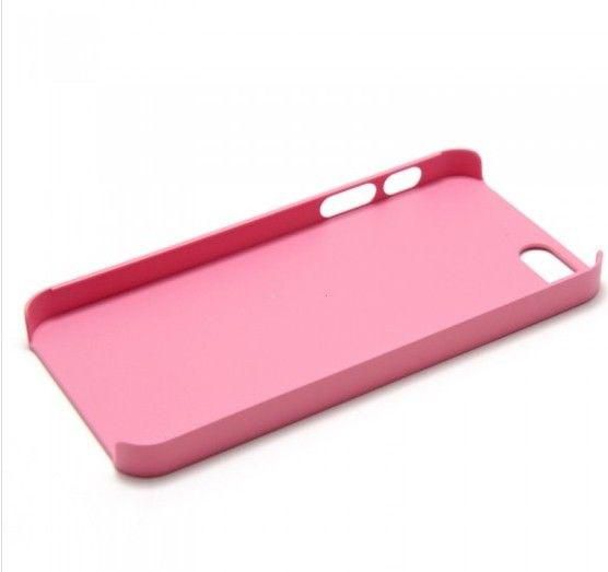 Magnetic Adsorption Mobile Shell Protective Cover Multifunctional Folding Holder Back Case Headphone Bobbin Winder for iPhone 5 [PA1446 pink]