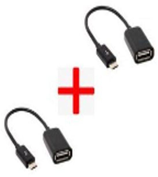 Otg Connect Kit OTG Micro USB Cable Plus Free BLACK OTG