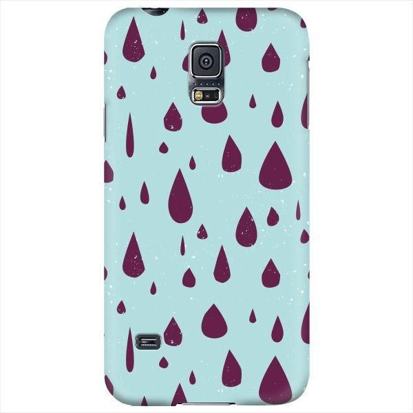 Stylizedd  Samsung Galaxy S5 Premium Slim Snap case cover Gloss Finish - Hard Rain