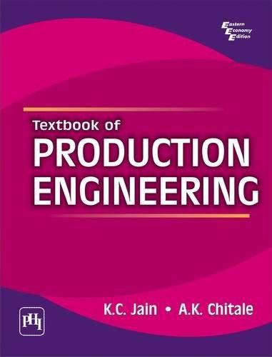 Textbook of Production Engineering. India ,Ed. :1