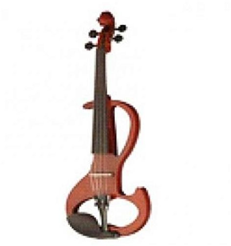 Universal 4/4 Basswood Electric Violin Full Size With Connecting Line With Case