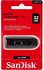 Sandisk CRUZER GLIDE 3.0 USB FLASHDRIVE 32GB-BLACK
