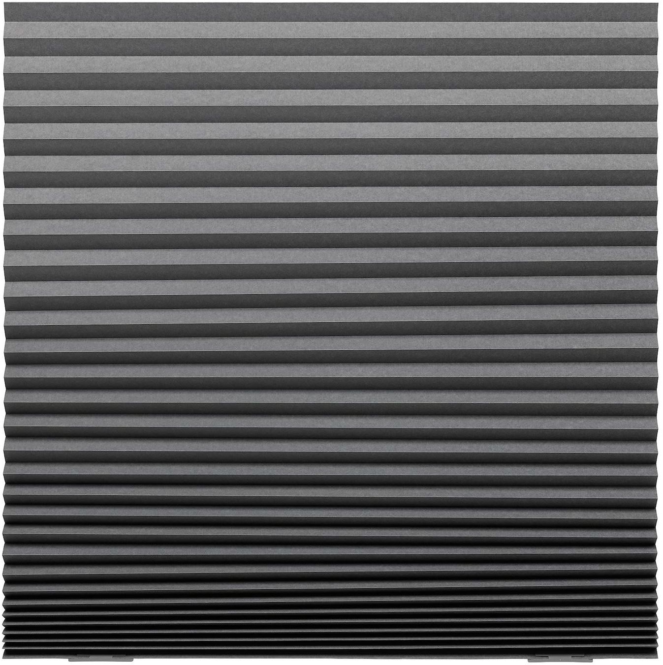 SCHOTTIS Block-out pleated blind - dark grey 100x190 cm