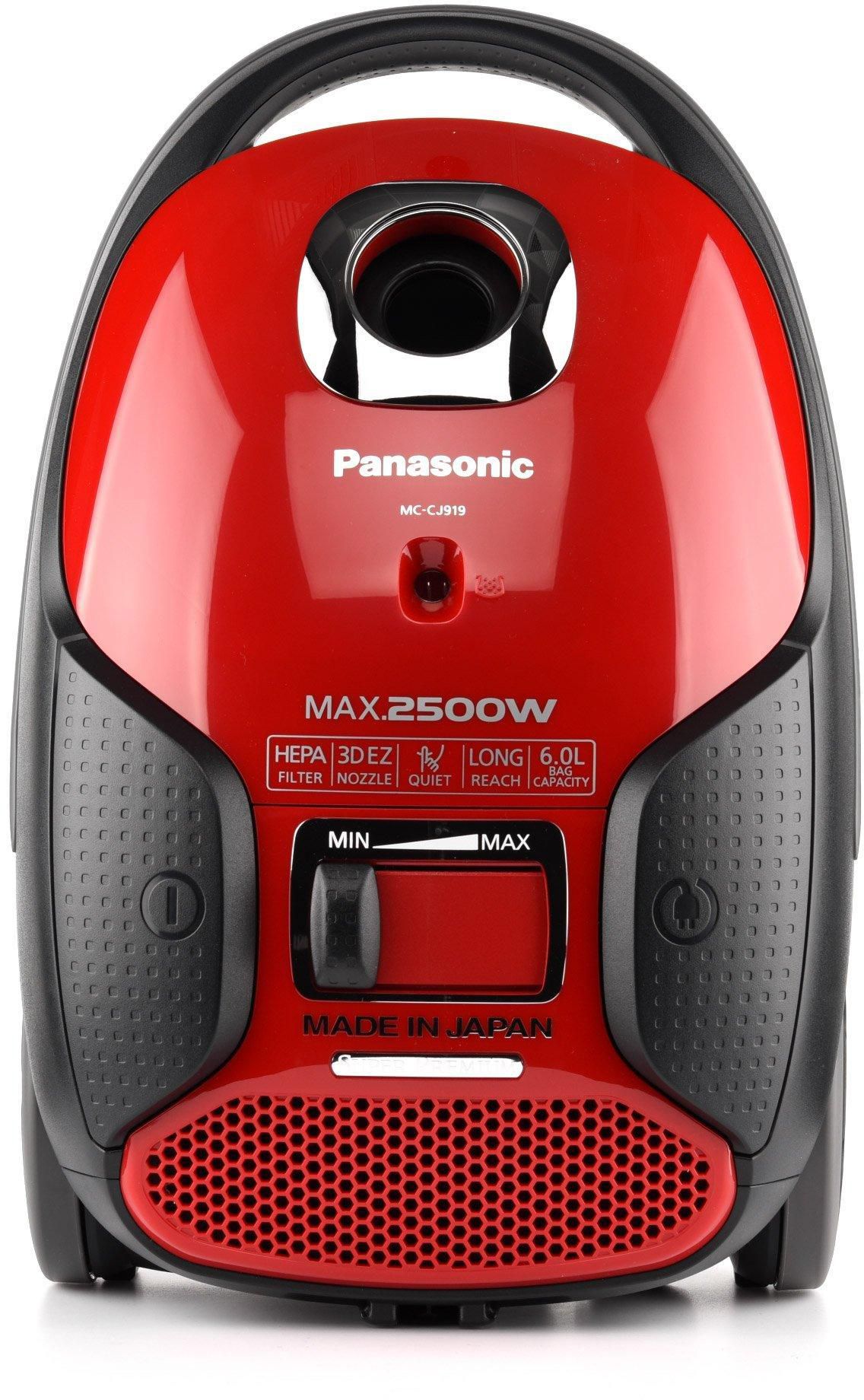 Panasonic Vacuum Cleaner, 2500 W, Red