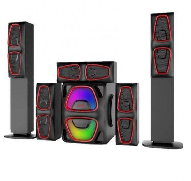 Xzone X-845 5.1 Channel Multimedia Speakers - Black