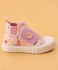 Cute Walk by Babyhug Velcro Closure Casual Shoes Floral Applique & Print - Pink