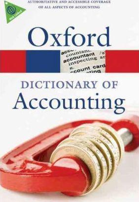 A Dictionary Of Accounting  4E