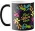 FUNKY STORE Ceramic, Magic Coffee Mug of 11oz As Mothers-Day Special Gifts, Best Mom Ever Floral Printed (Multicolour)