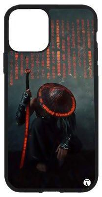 PRINTED Phone Cover FOR IPHONE 12 The Blind Ninja - Neon Samurai By Dmitry Mel