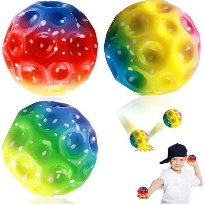 Rubber Ball Toy To Reduce Stress 3 Pieces