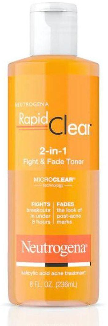 Neutrogena Rapid Clear 2 In 1 Fight And Fade Toner, 236ml