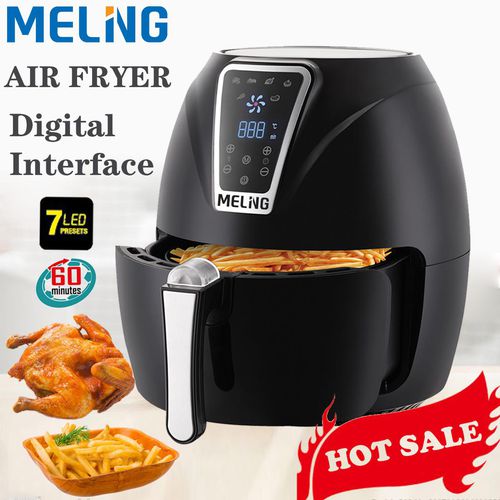 MELNG Air Fryer, 3L Digital Interface Electric Hot Air Fryers Oven ,Oil Free,Nonstick Frying Pot