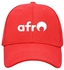 Afro Face Cap/Hat - Red